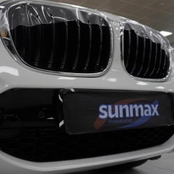 Оклейка полиуретановой пленкой sunmaxfilms BMW белый