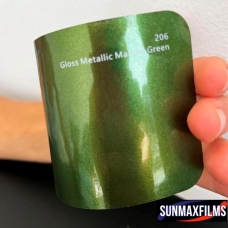Пленка Sunmaxfilms 206 (Gloss Metallic Mamba Green)