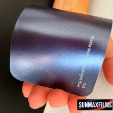 Пленка Sunmaxfilms 516 (Matte Metallic Midnight Blue)