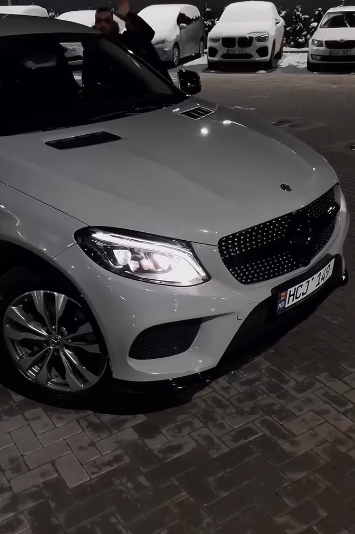 Оклейка Mercedes в Sunmax 13 Color PPF Volcano Gray Gloss