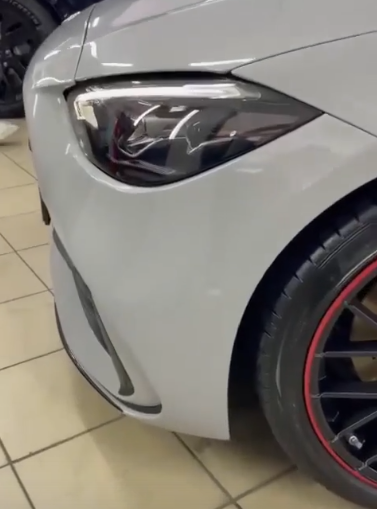 Оклейка Mercedes в Sunmax 14 Sublime Gloss Color PPF