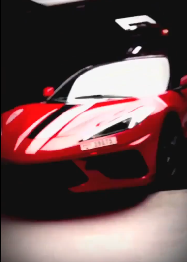 Оклейка Chevrolet Corvette в Sunmax 1 Ferrari Red Gloss Color PPF
