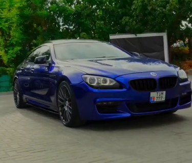 Оклейка BMW 6 в Sunmax 17 Marina Blue Pearl Color PPF