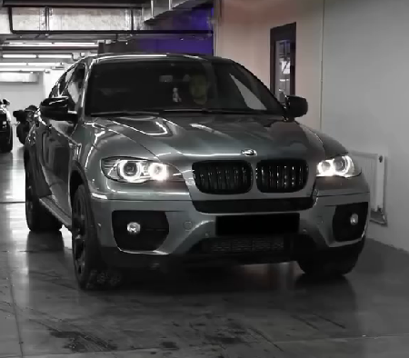 Оклейка BMW X6 в Sunmax 44 Metal Gray PPF