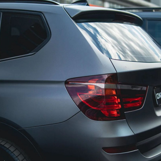 Оклейка автовинилом BMW X3 в Sunmax Color Matte Smoky Grey