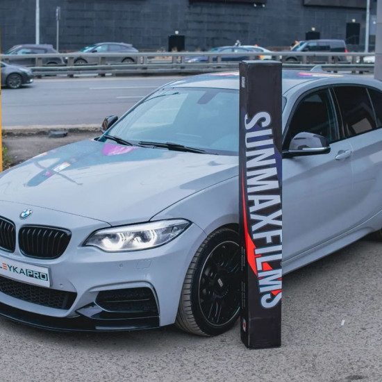 Оклейка BMW 3 в Sunmax 281 Color Ultra Gloss Nardo Grey