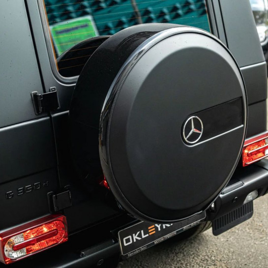 Оклейка Mercedes G в Sunmax Satin Chrome Black в Москве