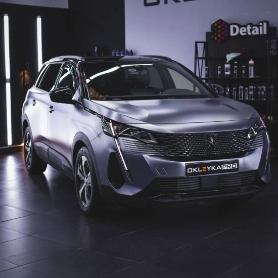 Оклейка Peugeot в Sunmax 527 Metallic Charcoal