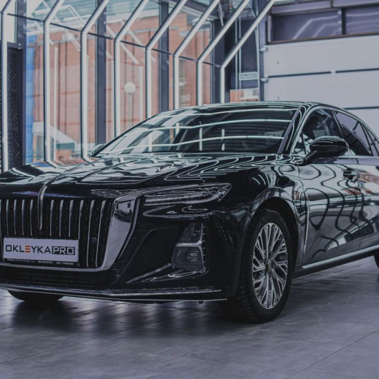 Оклейка Hongqi в Sunmax 250 Gloss Black