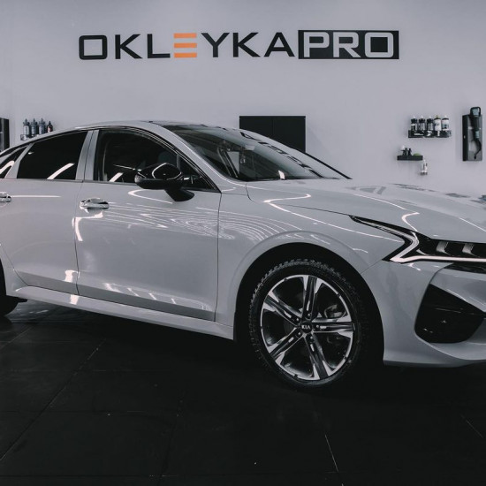 Оклейка Kia в Sunmax 281 Ultra glossy Nardo Grey