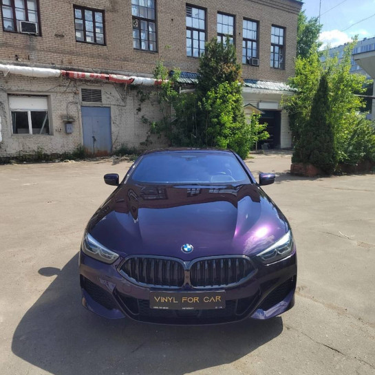 Оклейка BMW в Sunmax 20 Purple Pearl Color PPF