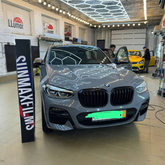 Оклейка BMW в Sunmax 16 Color PPF Nardo Gray Gloss