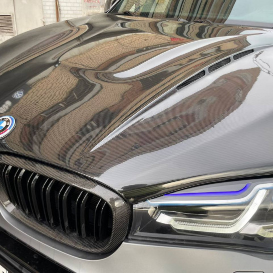 Оклейка BMW в Sunmax 34 Color PPF Carbon Black