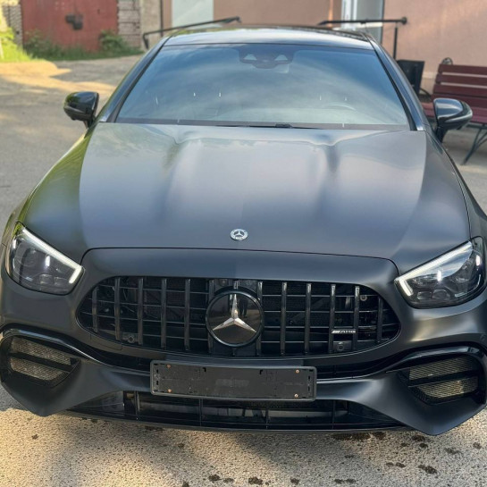 Оклейка Mercedes в Sunmax 26 Color PPF Matte Black