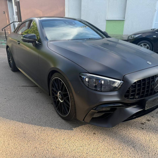 Оклейка Mercedes в Sunmax 26 Color PPF Matte Black