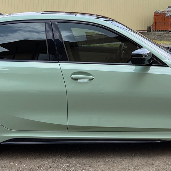 Оклейка BMW в Sunmaxf 40 Khaki Green Color PPF