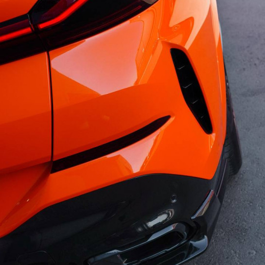 Оклейка BMW X6 в Sunmax 6 Lotus Orange Color PPF