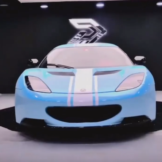  Оклейка Lotus в Sunmax 21 Porshe Crystal Pearl PPF