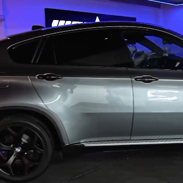  Оклейка BMW X5 в Sunmax 22 Gray Pearl PPF