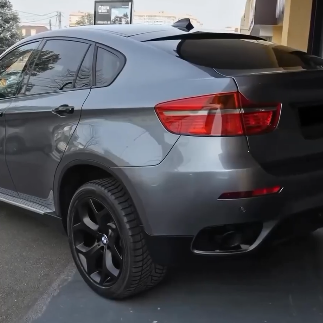  Оклейка BMW X5 в Sunmax 22 Gray Pearl PPF