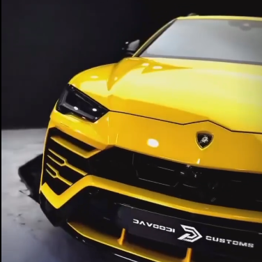 Оклейка Lamborghini в Sunmax 7 Maple yellow PPF