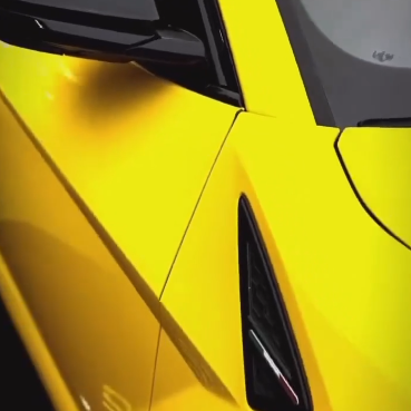 Оклейка Lamborghini в Sunmax 7 Maple yellow PPF