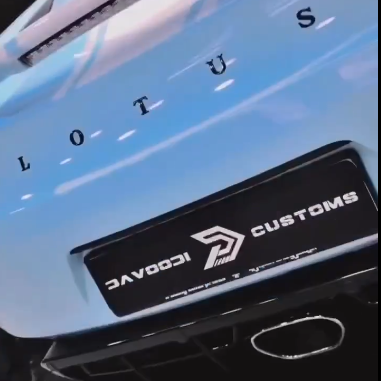 Оклейка Lotus в Sunmax 21 Porshe Crystal Pearl PPF