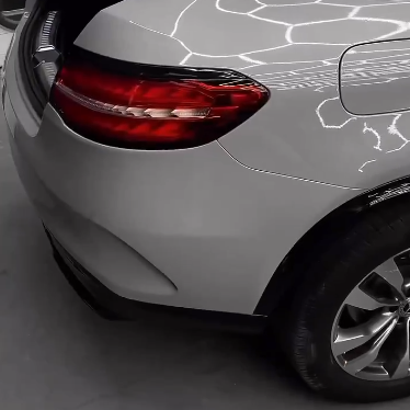 Оклейка Mercedes в Sunmax 13 Color PPF Volcano Gray Gloss