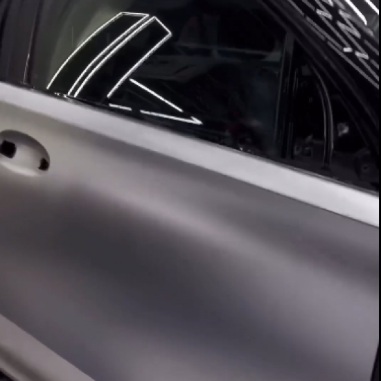 Оклейка Mercedes GLE в Sunmax 44 Metal Gray PPF