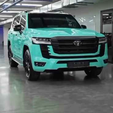 Оклейка Toyota Land Cruiser в Sunmax 12 Tiffany Gloss PPF