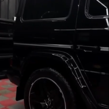 Оклейка Mercedes Benz в Sunmax 38 Black Gloss PPF