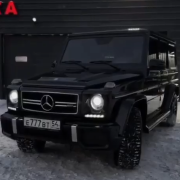 Оклейка Mercedes Benz в Sunmax 38 Black Gloss PPF