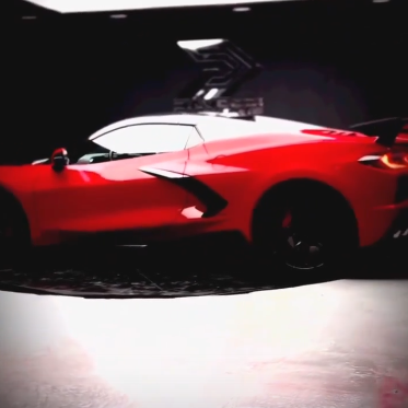 Оклейка Chevrolet Corvette в Sunmax 1 Ferrari Red Gloss Color PPF