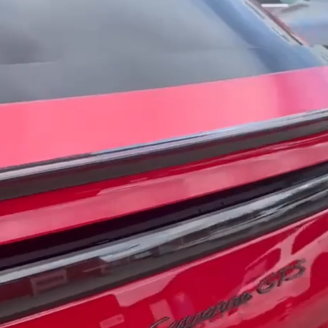 Оклейка Porsche Cayenne в Sunmax 48 Metal Red Color PPF