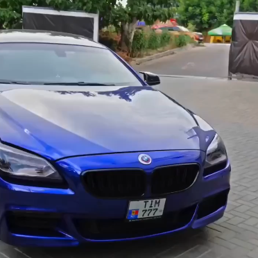 Оклейка BMW 6 в Sunmax 17 Marina Blue Pearl Color PPF