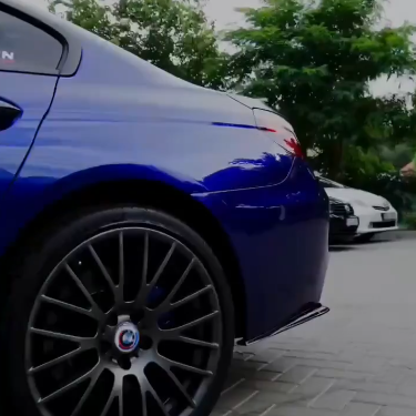 Оклейка BMW 6 в Sunmax 17 Marina Blue Pearl Color PPF