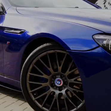Оклейка BMW 6 в Sunmax 17 Marina Blue Pearl Color PPF