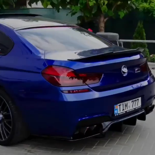 Оклейка BMW 6 в Sunmax 17 Marina Blue Pearl Color PPF