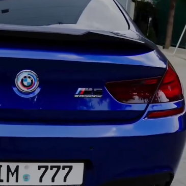 Оклейка BMW 6 в Sunmax 17 Marina Blue Pearl Color PPF