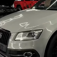 Оклейка Audi в SunMax 13 Volcano Gray Gloss Color PPF