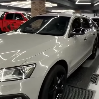 Оклейка Audi в SunMax 13 Volcano Gray Gloss Color PPF