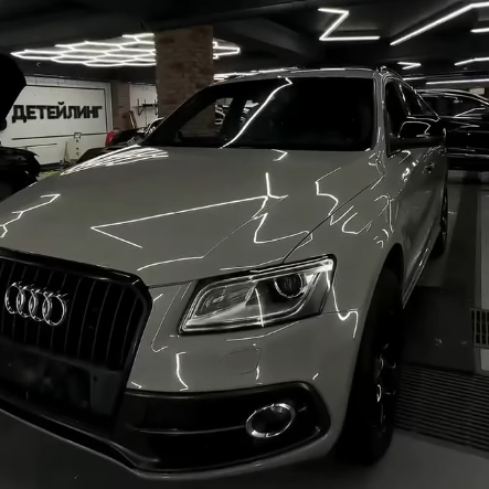 Оклейка Audi в SunMax 13 Volcano Gray Gloss Color PPF