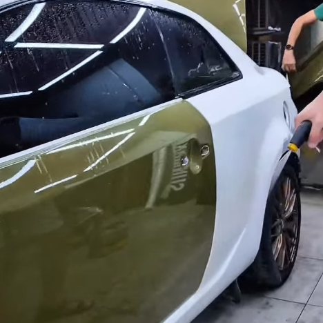 Оклейка Kia в Sunmax 9 Urban Green Gloss