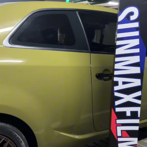 Оклейка Kia в Sunmax 9 Urban Green Gloss