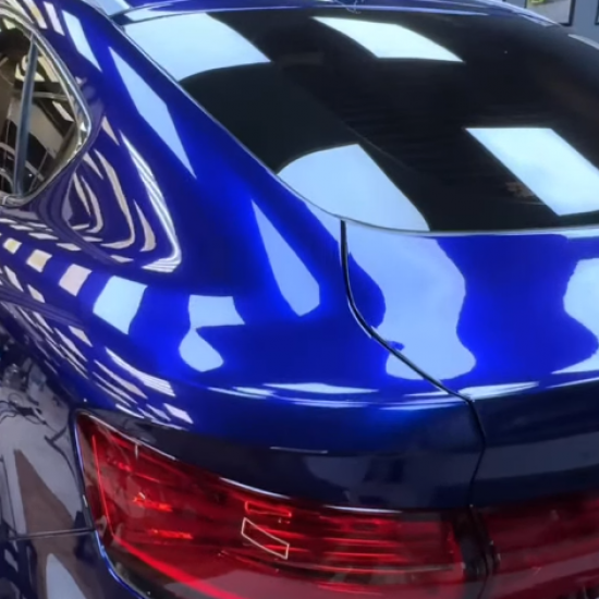 Оклейка Geely в Sunmax 17 Marina Blue Pearl PPF