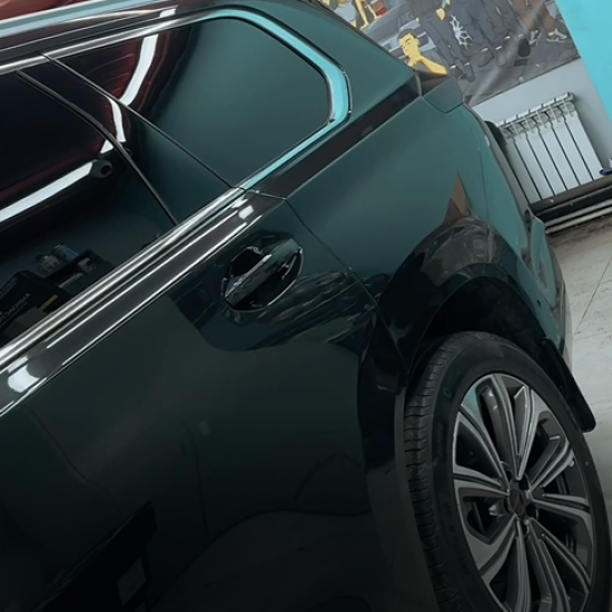 Оклейка Exeed в Sunmax 4 Goodwood Green Pearl Color PPF