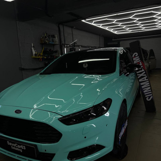 Оклейка Ford винилом Sunmax 263 Gloss Tiffany