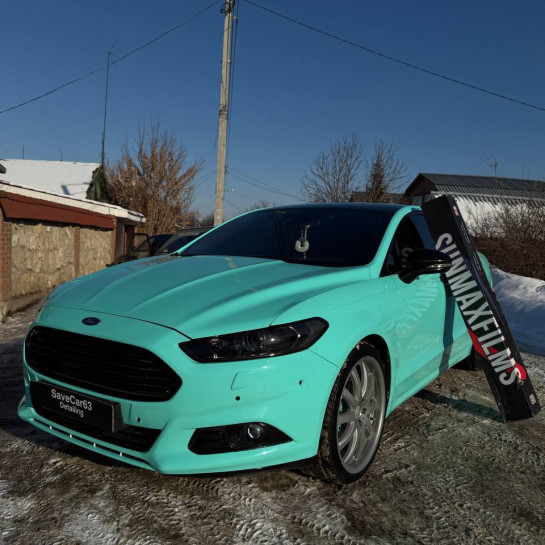 Оклейка Ford цветным автовинилом Sunmax 12 Tiffany Gloss Color PPF