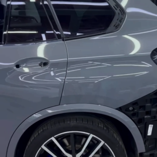 Оклейка BMW цветным защитным полиуретаном Sunmax 16 Nardo Gray Gloss PPF