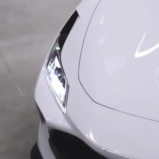 Оклейка Ferrari цветным полиуретаном Sunmax 14 Sublime Gloss PPF